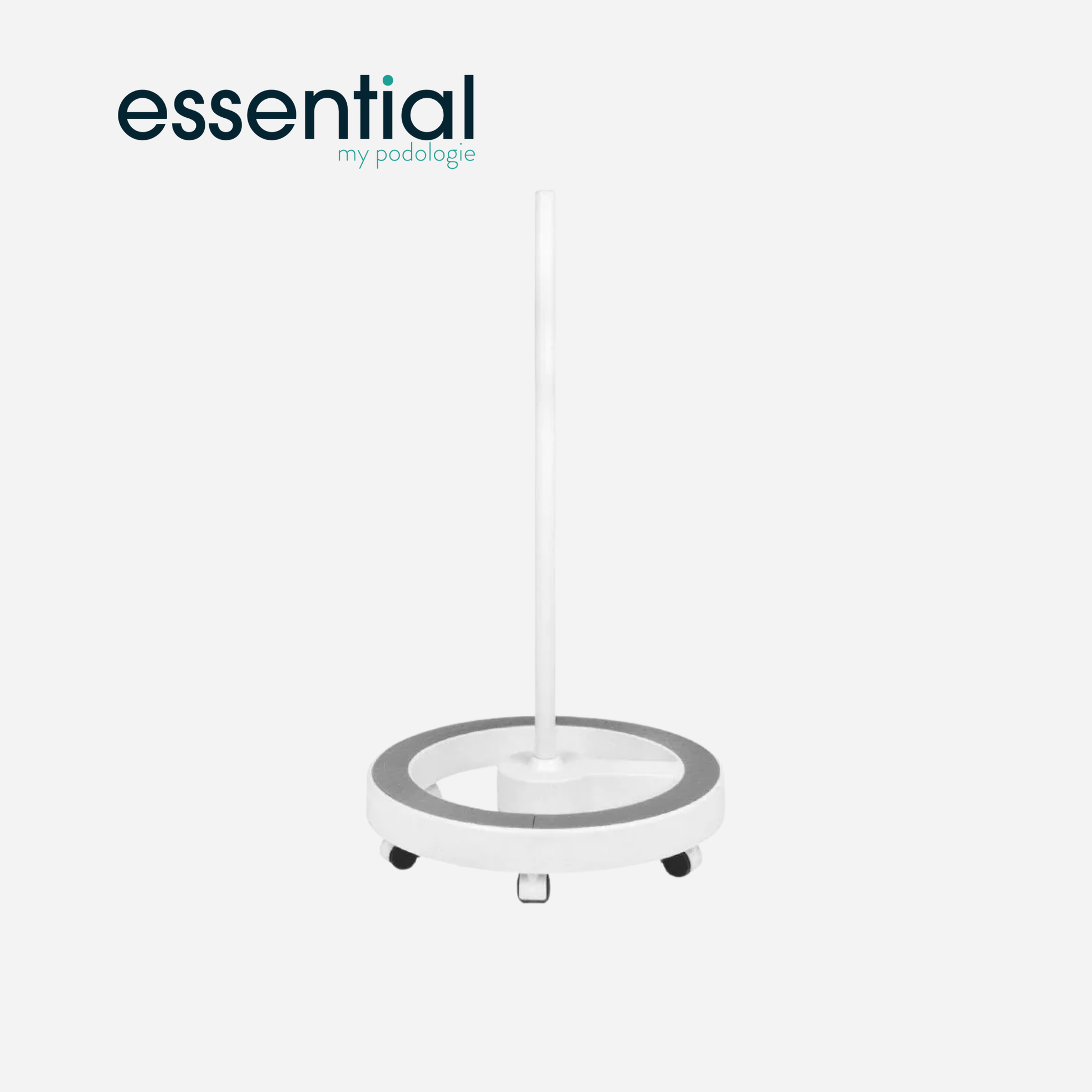 Trépied pour Lampe loupe Élégante - Blanc ou Noir - Essential by My Podologie - My Médical