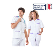 Ulysse - Blouse Manches courtes - Mixte - 75 cm - Phirejo