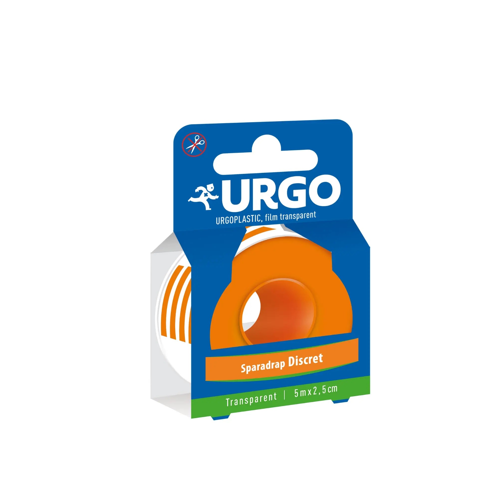 Urgoplastic - Sparadrap Discret - 5 m x 2,5 cm - Urgo Urgo