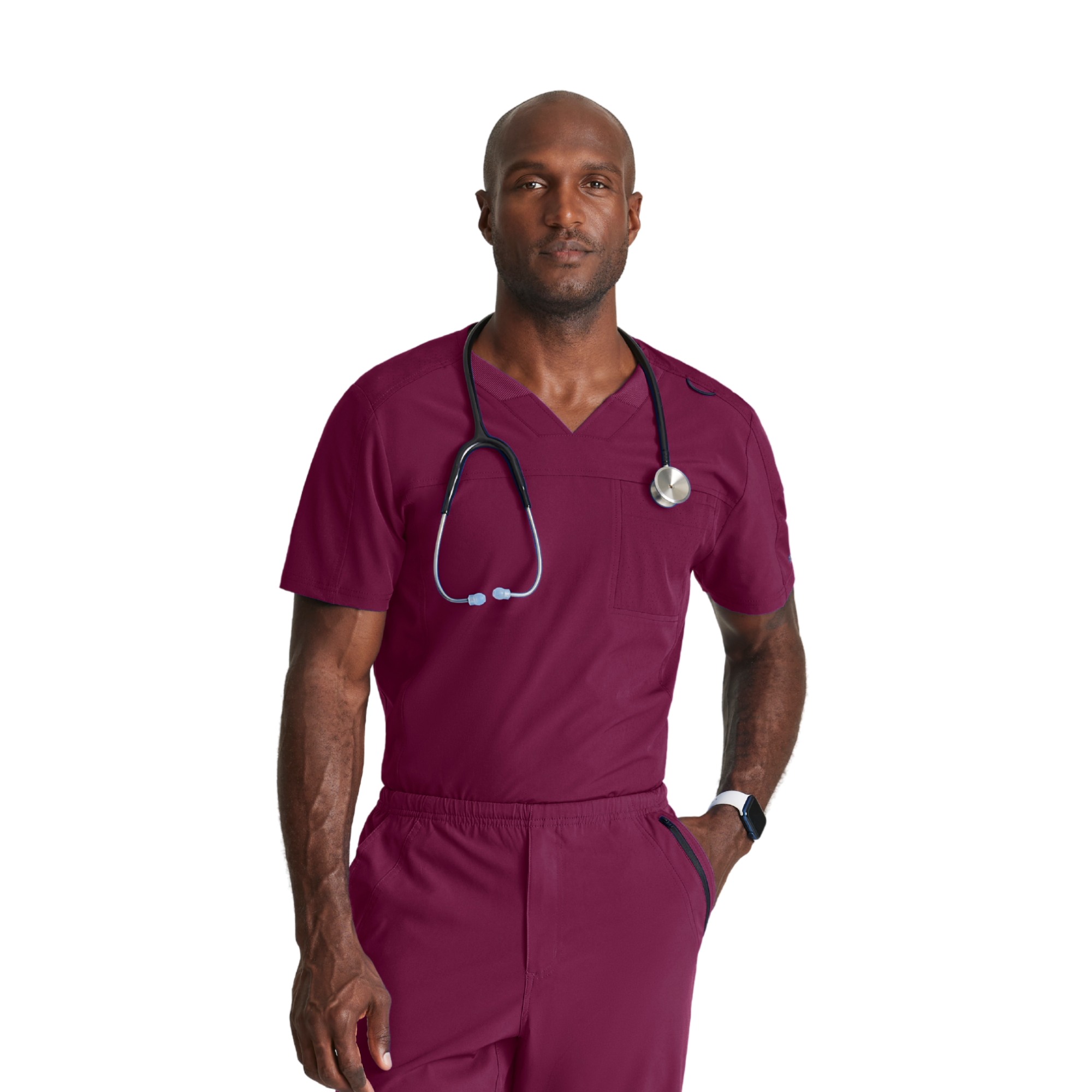 Velocity Top - Haut médical classique et élégant - Col V - Homme - Barco One BARCO ONE