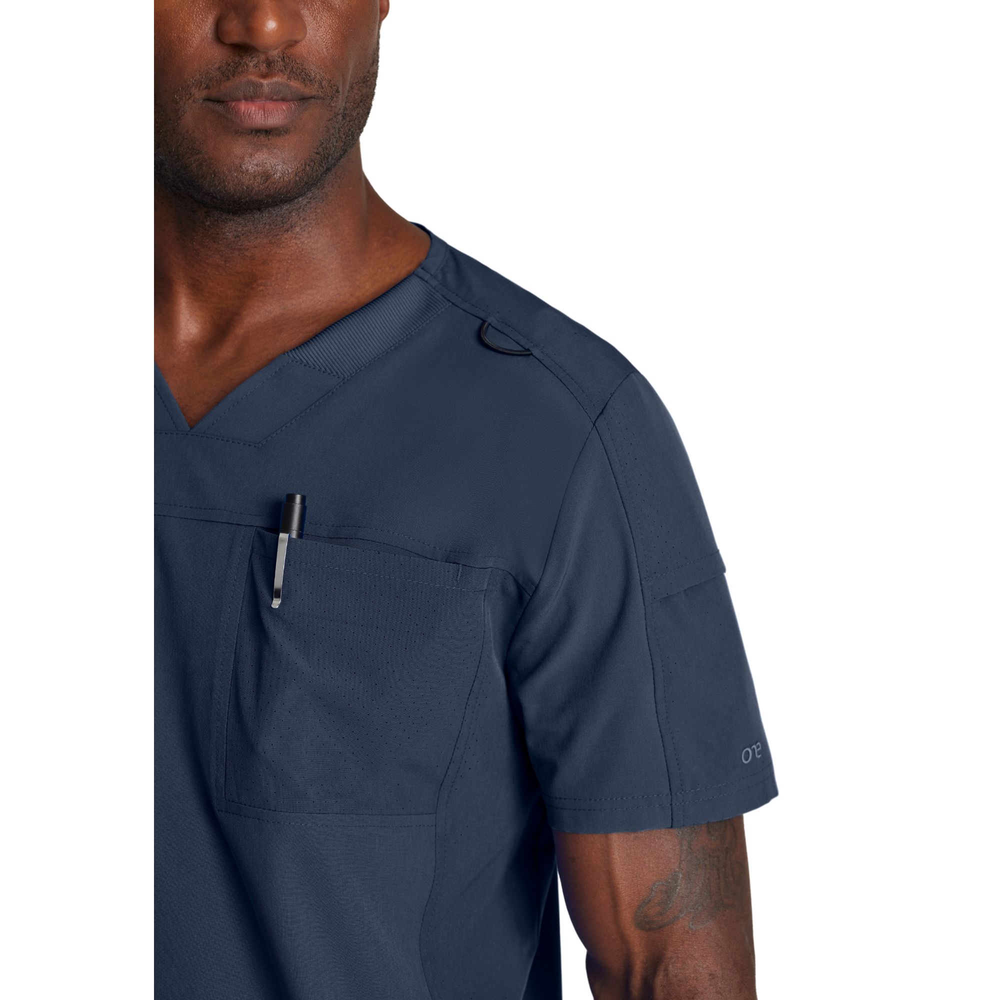 Velocity Top - Haut médical classique et élégant - Col V - Homme - Barco One BARCO ONE