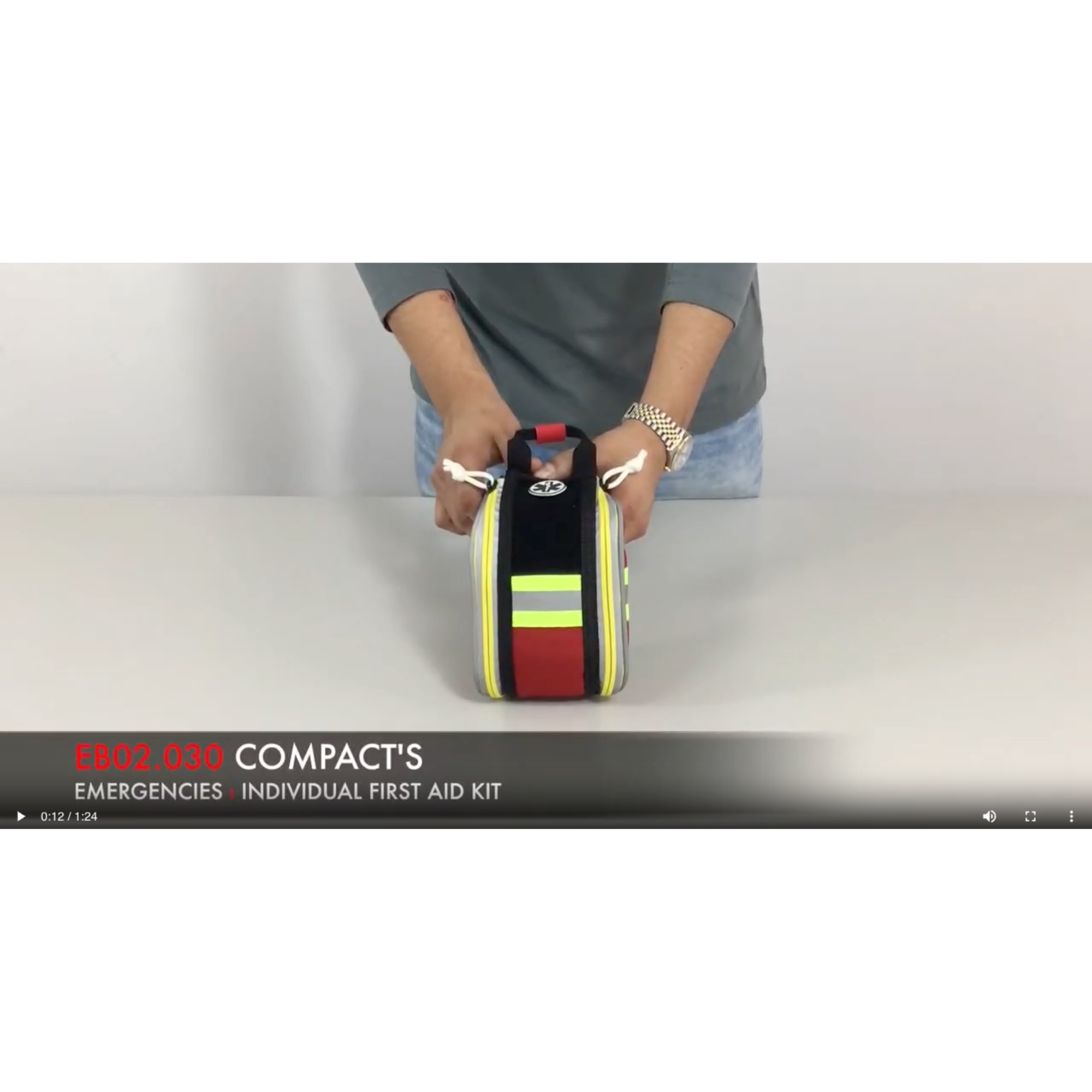 Cargar vídeo: Sacoche Urgence Emergency - COMPACT - 2 coloris - Elite Bags