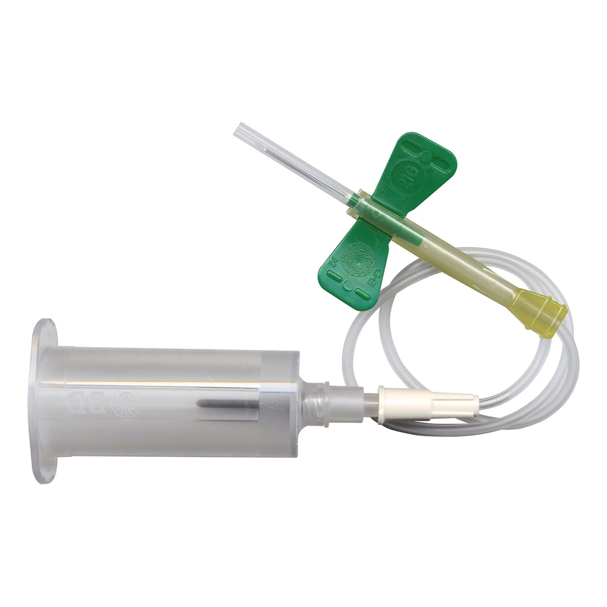 Unité de prélèvement SAFETY LOK VACUTAINER 0,8X19mm 178mm Sécurité Adaptateur + Corps - BD