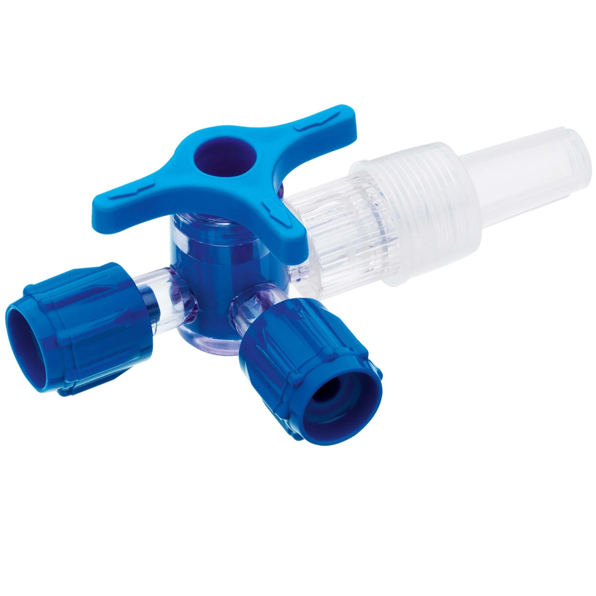 Robinet 3 Voies BD Connecta 360° Bleu