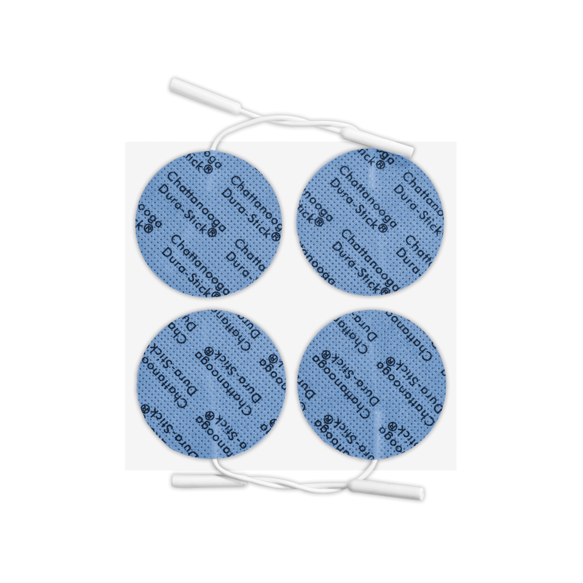 Électrodes à fil Dura-stick® Plus - filament carbone/gel - 1 sachet de 2 ou 4 - Chattanooga® - My Médical